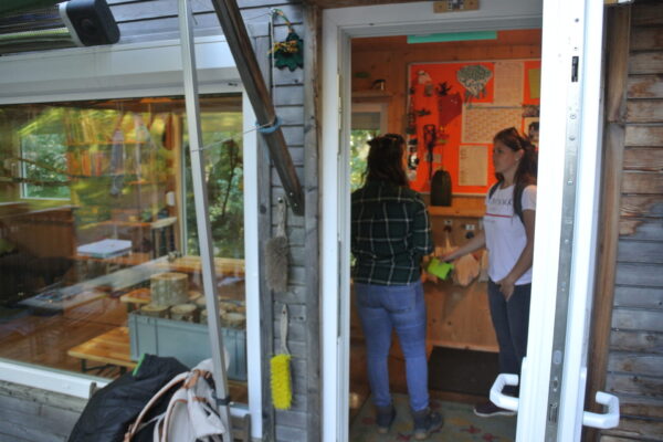 Kolleg im Waldkindergarten I Foto: Brigitte Webhofer I KBAfEP 2021